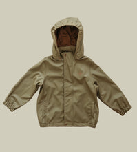 Load image into Gallery viewer, Recycled Rain Jacket Olive