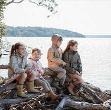 Load image into Gallery viewer, Recycled Rain Jacket Olive