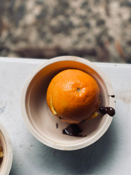 Campfire Orange Cake